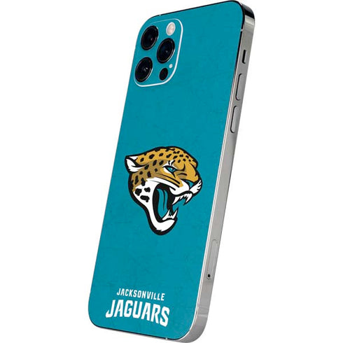 NFL Jacksonville Jaguars Distressed iPhone 12 Pro Skin